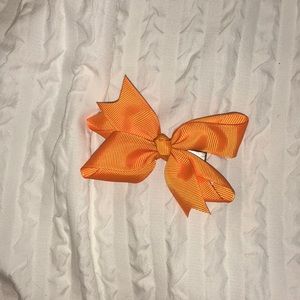 Orange Hair Bow